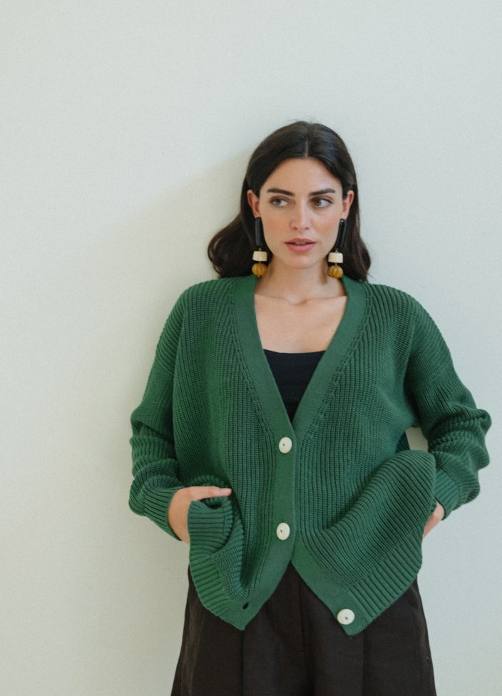budapest cardigan albahaca