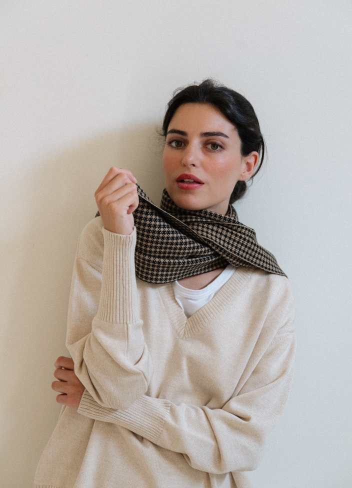 clementine bufanda camel