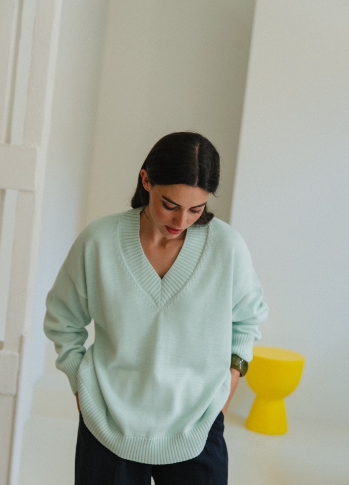 manzanita jumper aqua