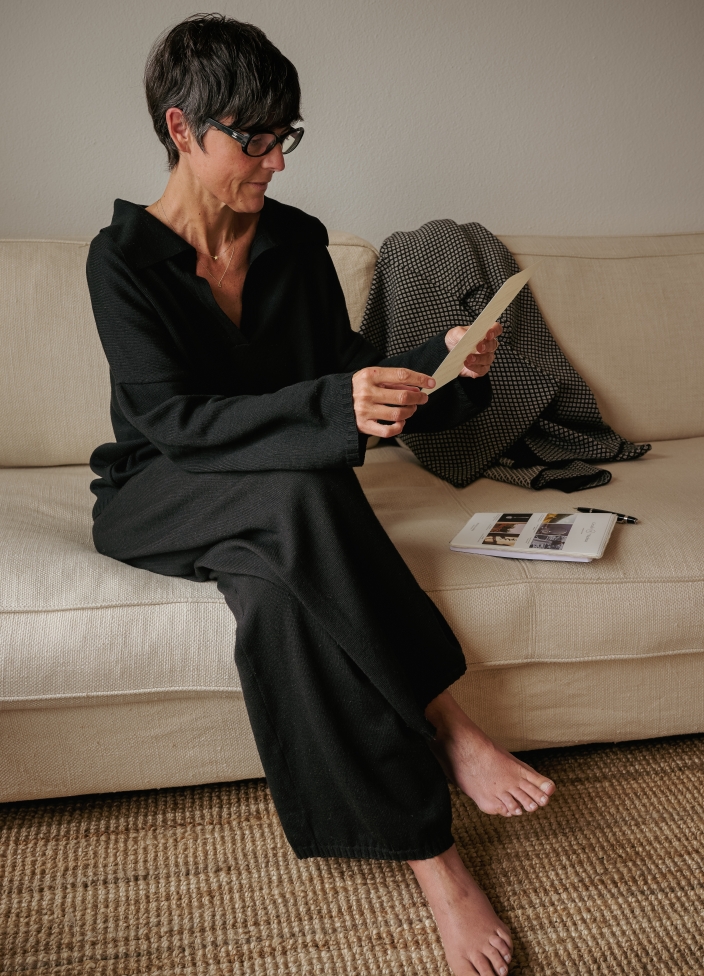 basics | line pantalón negro